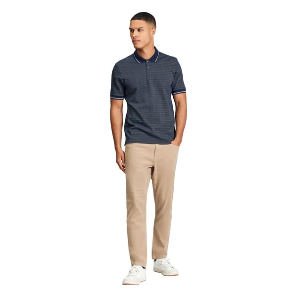 Ben Sherman Jacquard Pikétröja för Herr