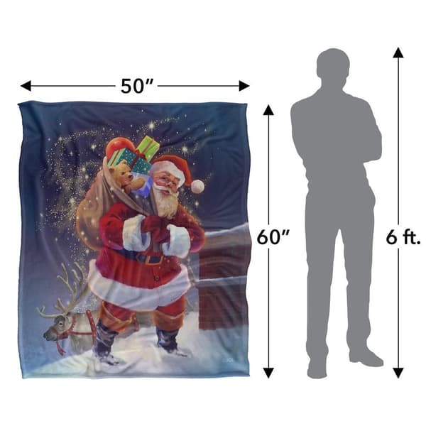 JQ Licensing Chimney Magic Silky Santa -joulupeitto