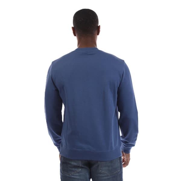 Hugo Mens Ribbed Collar Regular Sweatshirt