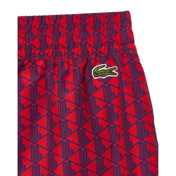 Lacoste Womens/Ladies Geometric Pattern Slim Joggers
