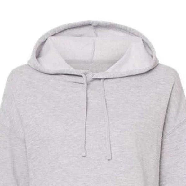 Miso Dam/Kvinnor Marl Croppad Hoodie