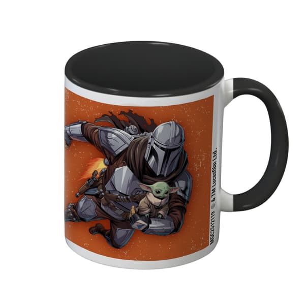 Mandalorian & Grogu Flygande Mugg