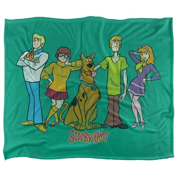 Scooby Doo Silky Gang Supersoft Blanket