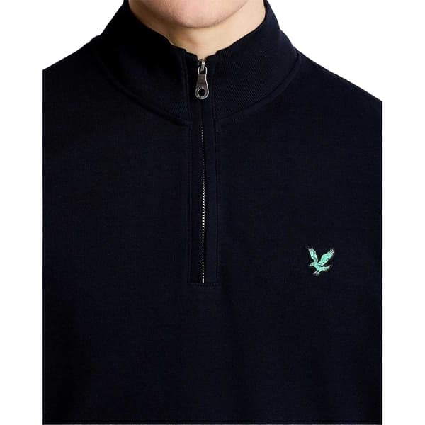 Lyle & Scott Mens Embroidered Logo Half Zip Golf Midlayer