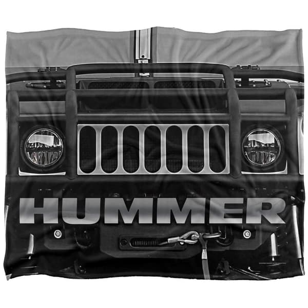 Hummer Grill Logo Blanket