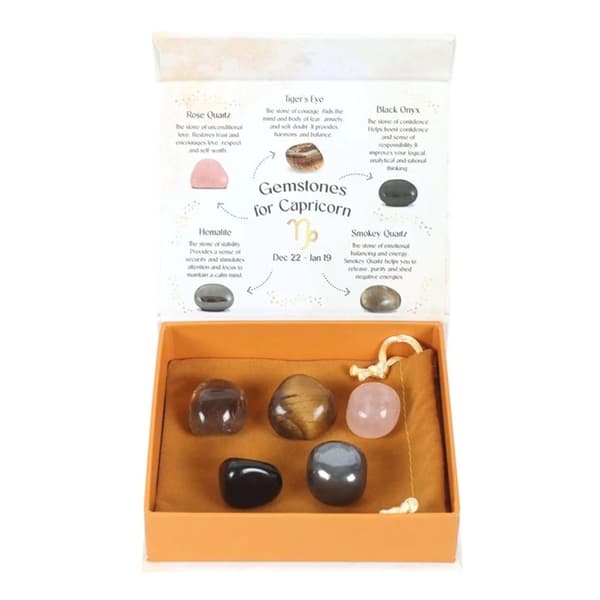 Something Different Capricorn Tumbled Stone (Pack of 5)