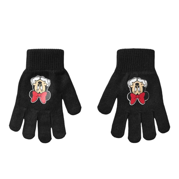 Disney Flickor Minnie Mouse Mössa & Handskar Set
