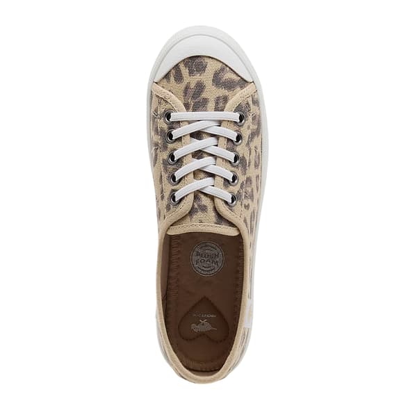 Rocket Dog Womens/Ladies Leopard Print Canvas Low Trainers
