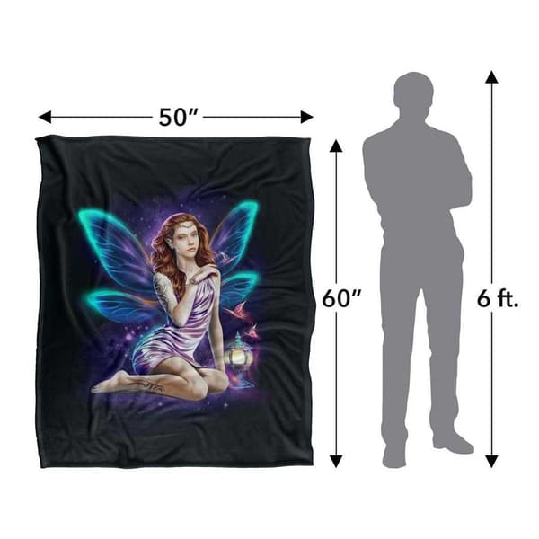 JQ Licensing Silky Fairy Supersoft Blanket