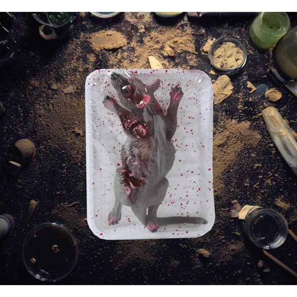 Fiestas Guirca Rat Halloween Decoration