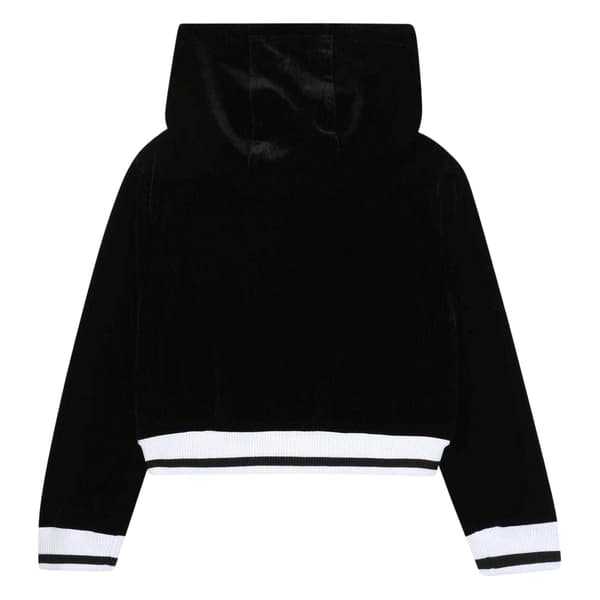 Hugo Barn/Kids Velour Croppad Jacka