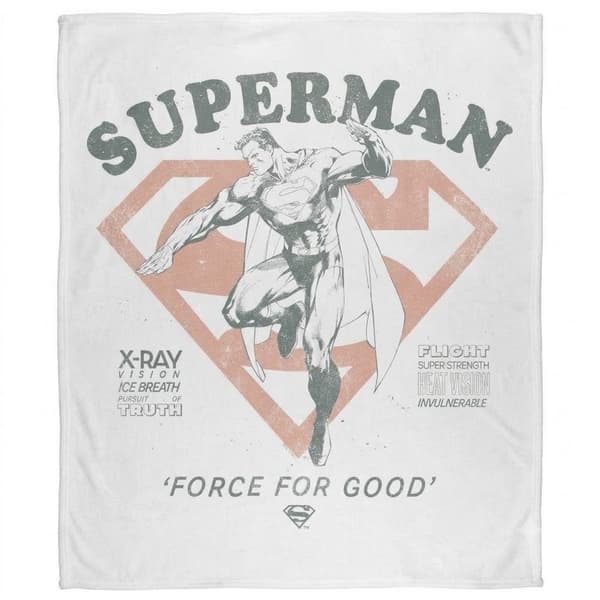 Superman Force For Good Superman Throw