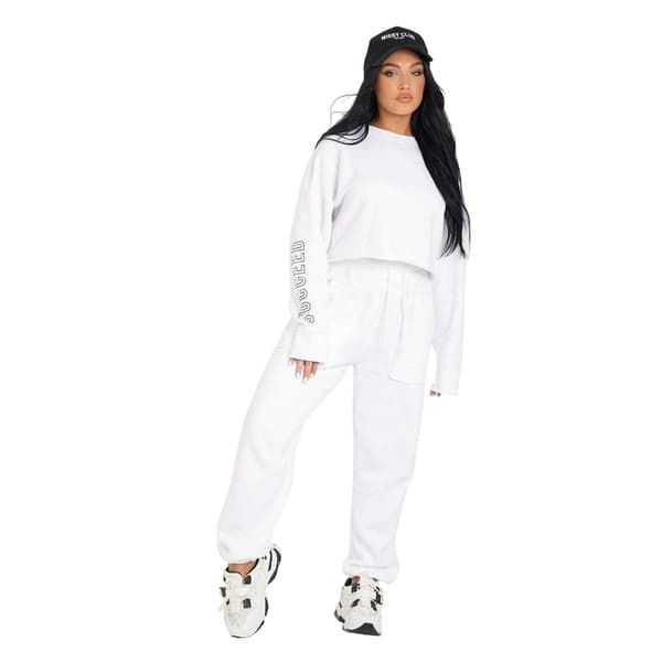 Missy Empire Joggingbyxor för damer, oversized