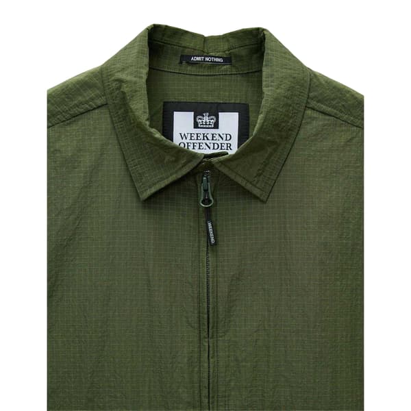 Weekend Offender Mens Nylon Overshirt