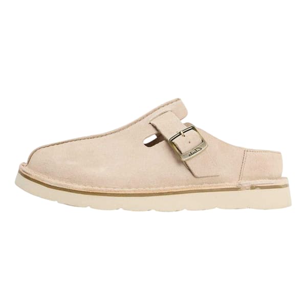 Clarks Womens/Ladies Suede Platform Mules