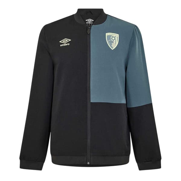 Umbro Mens AFC Bournemouth Colour Block Jacket