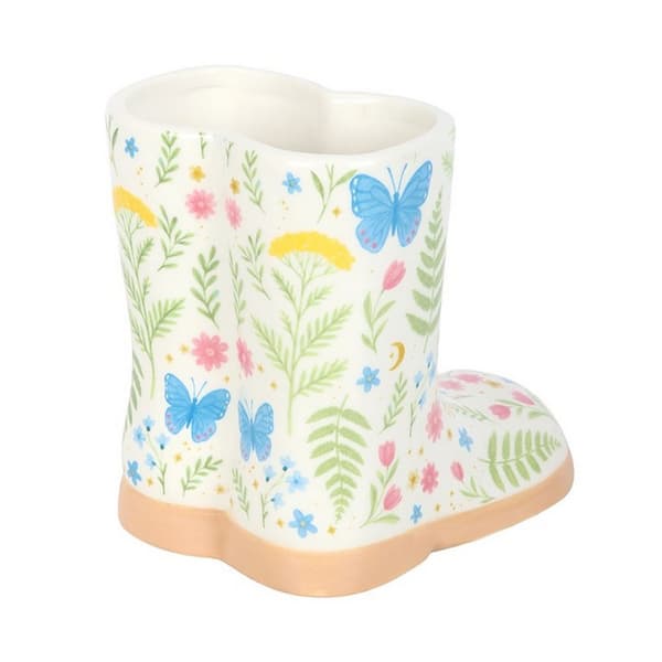 Something Different Luna Bloom Welly Boot Floral Planter