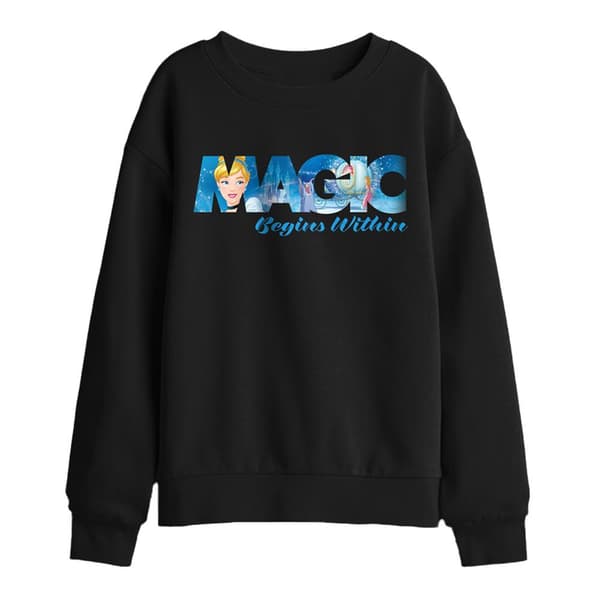 Cinderella Childrens/Kids Magic Begins Within Sweatshirt