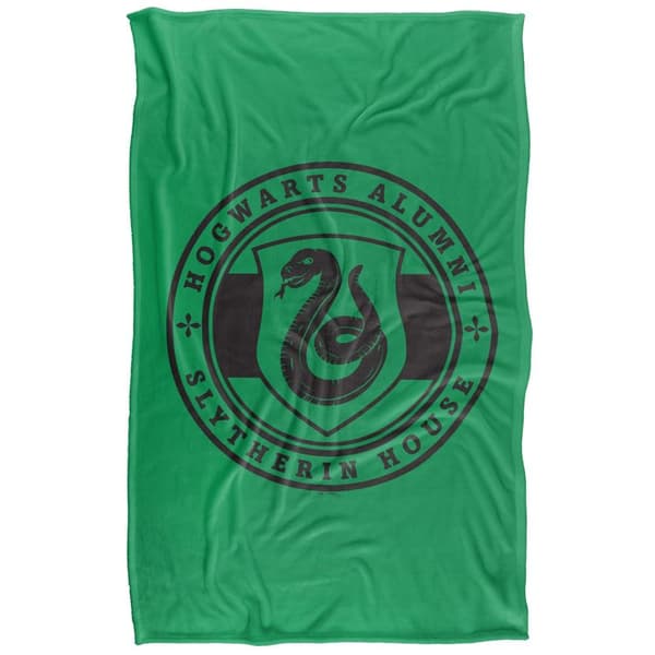 Harry Potter Slytherin Crest Soft Touch Blanket