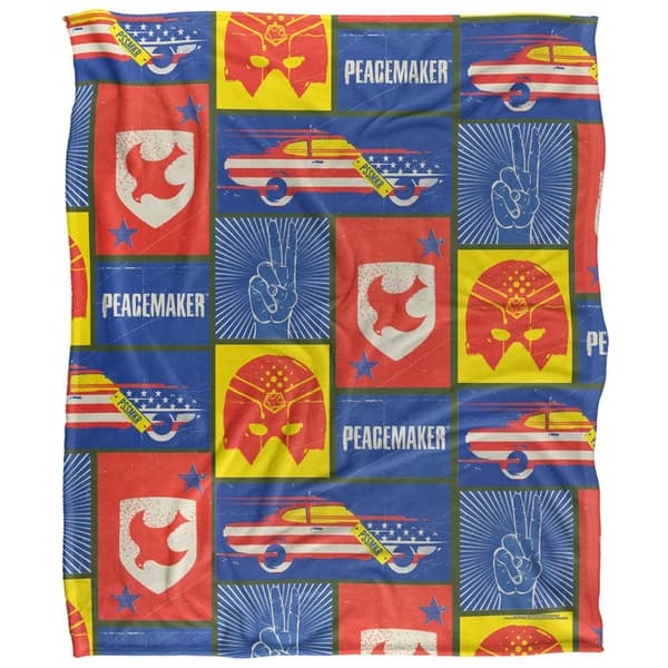Peacemaker Patchwork Blanket