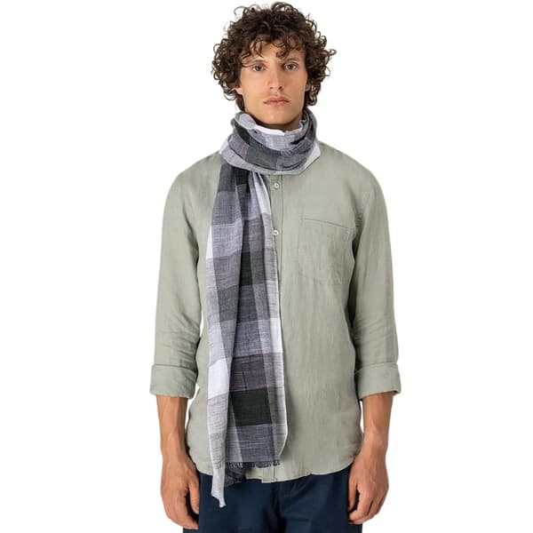 Spasso Checked Cotton Scarf
