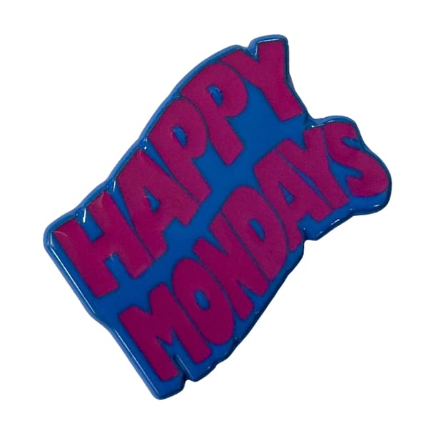Happy Mondays Wavy Logo-märke