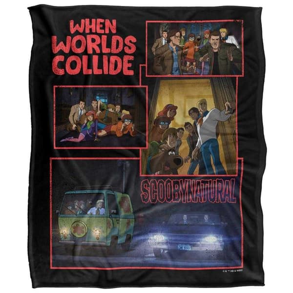 Scooby Doo When Worlds Collide Blanket