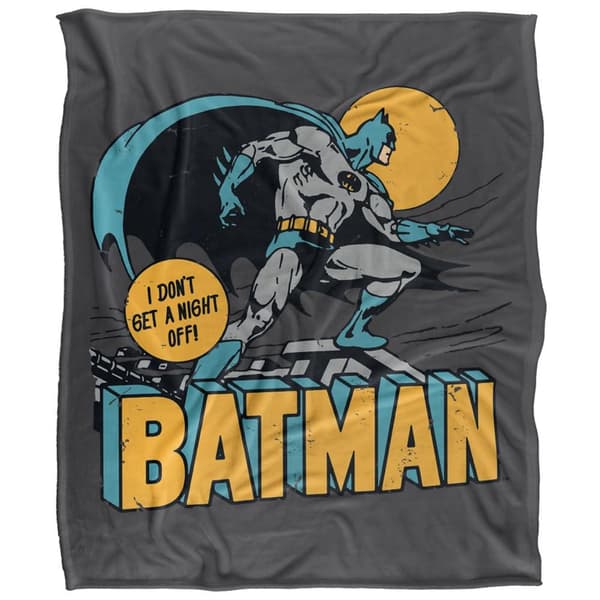 Batman Night Owl Soft Touch Blanket