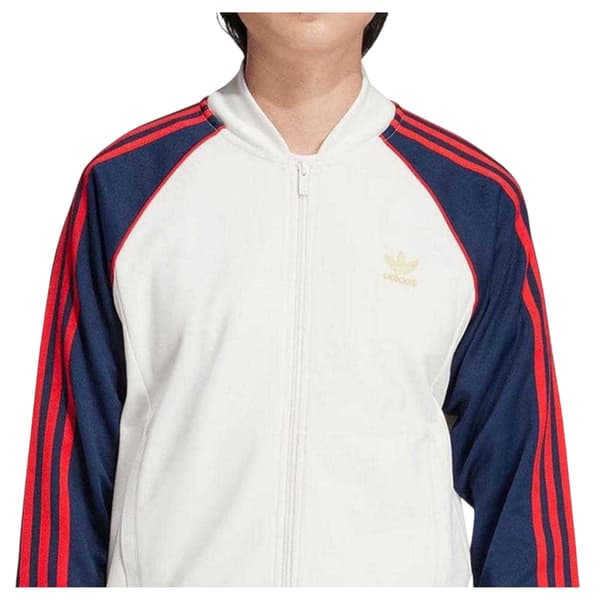 Adidas Mens Classics 3 Stripes Slim Track Jacket