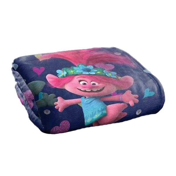 Trolls Pat A Cake Silky Soft Touch Blanket