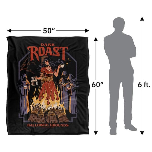 Steven Rhodes Dark Roast Soft Touch Blanket