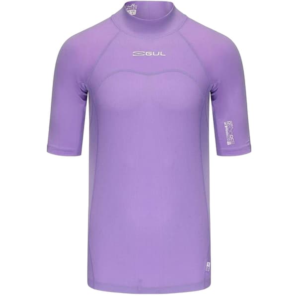 Gul Dam Blommig Rash Guard