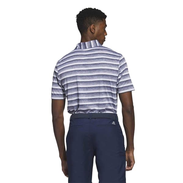 Adidas miesten raidallinen golfpoolopaita