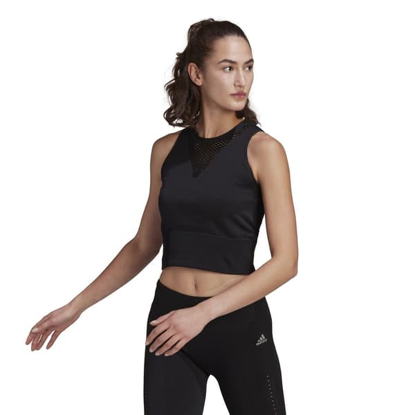 Adidas Aeroknit Cropped Linne för damer