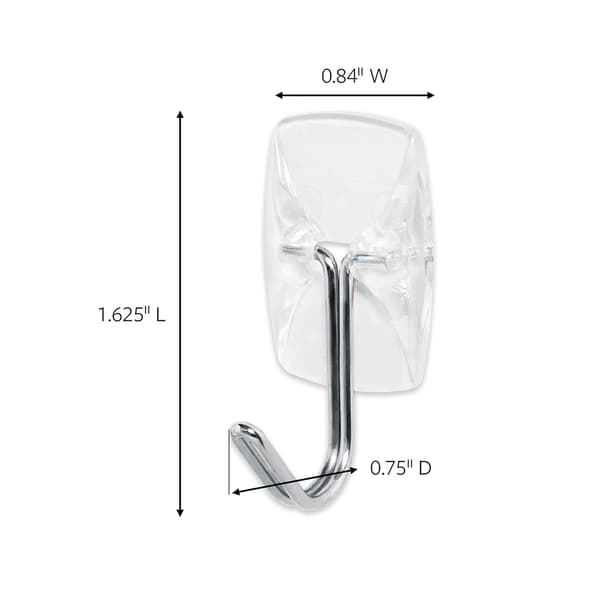 Command 17067CLR-9 Clear Small Wire Hooks Value Pack 225g 9pk