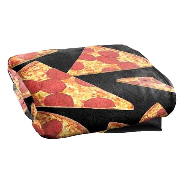 JQ Licensing James Piazza Silky Pizza Supersoft Blanket