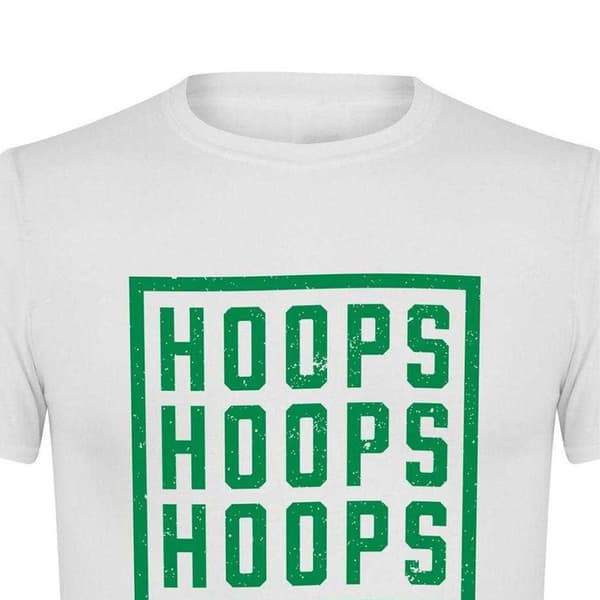 AWD Mens Hoops Repeat Print T-Shirt