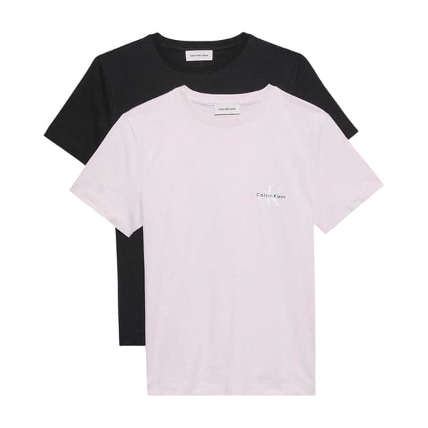 Calvin Klein Dam/Dam Logotyp T-shirt (2-pack)