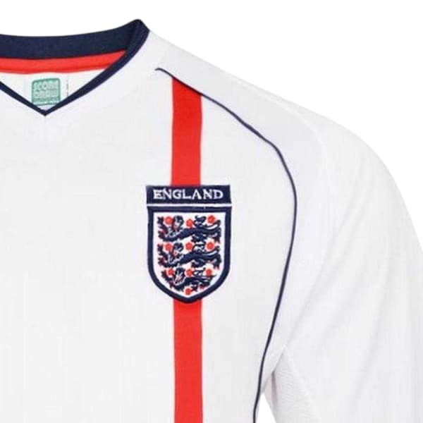 Score Draw Herr 2002 World Cup Finals England FA Fotbollströja