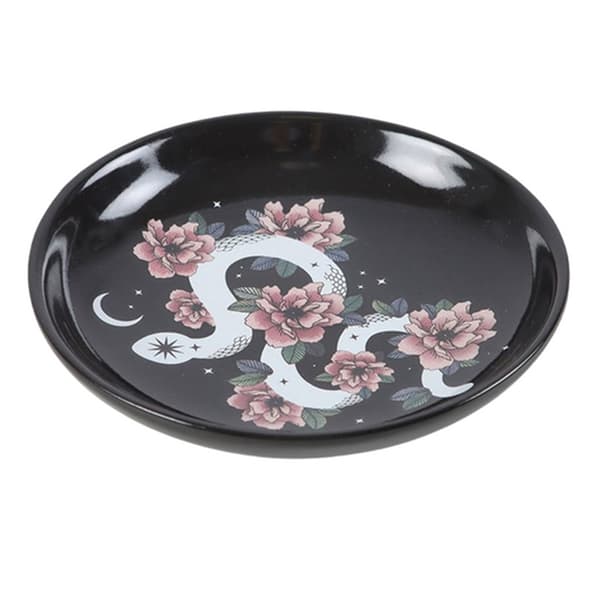 Something Different Floral Snake Trinket Dish