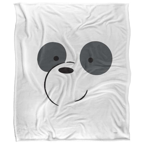 We Bare Bears Silky Panda Supersoft Filt