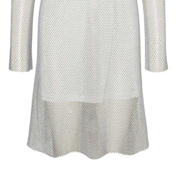 Vero Moda Dam/Kvinnor Celine Mesh Crew Neck Miniklänning