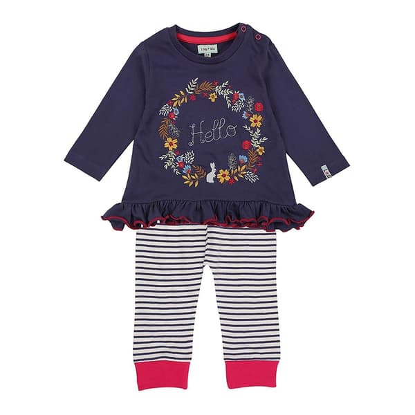 Lilly & Sid Baby Girls Co-ord Set
