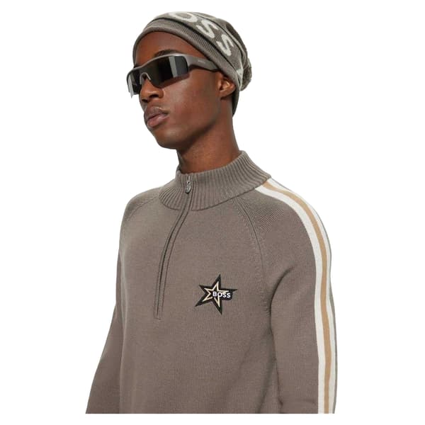 Boss Mens Regular Raglan Jumper