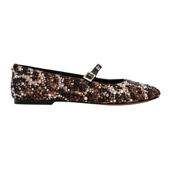 Steve Madden Dam Brissa Leopardmönstrade Ballerinaskor