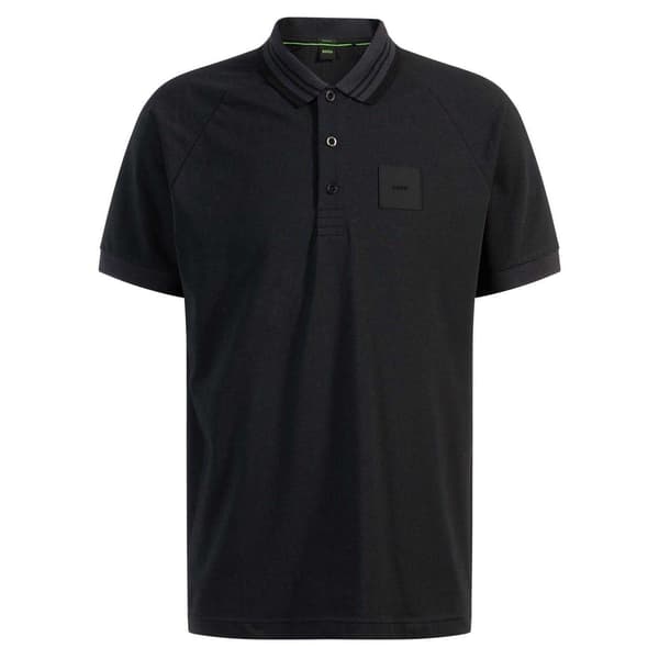 Boss Mens Collared Regular Raglan Polo Shirt