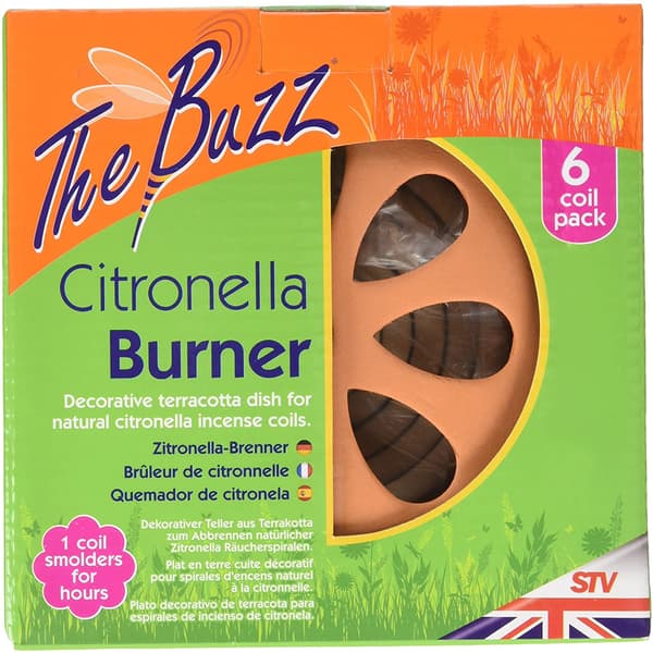 The Buzz Citronella brännspiraler (6-pack)