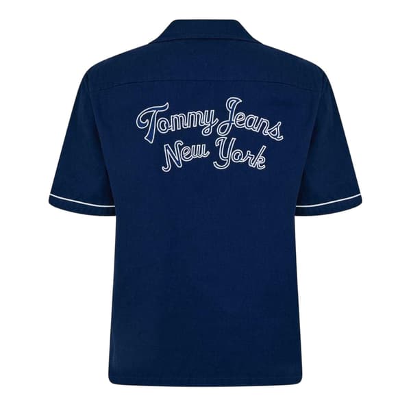 Tommy Jeans Mens Embroidered Regular Shirt
