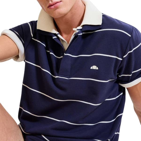 Ellesse Herr Cimetta Randig Pikétröja