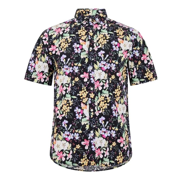 Replay Herrskjorta med blommönster, normal passform